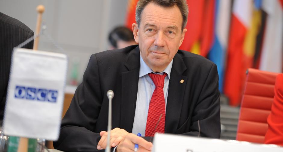 President of International Red Maurer addresses OSCE States, underlines concerns and complementary approaches OSCE