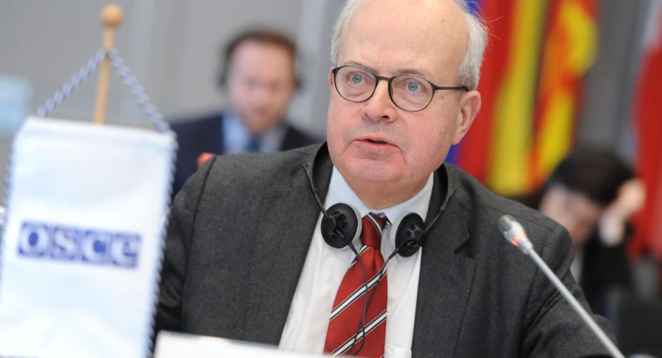 President of the OSCE Court of Conciliation and Arbitration Emmanuel ...