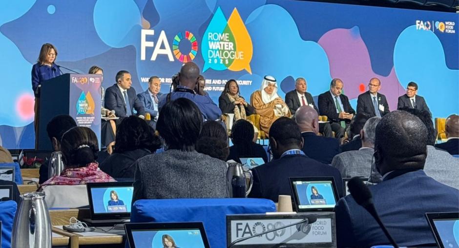 OSCE participates in the 2025 FAO World Food Forum to promote women’s and youth engagement in sustainable water management