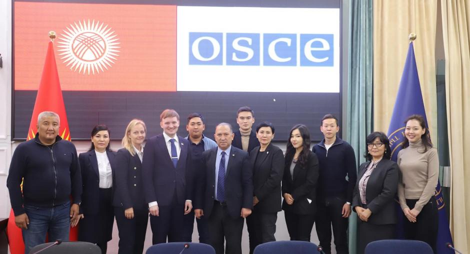 The OSCE Special Representative on Youth, Peace and Security Mr. Santeri Leinonen Visited Kyrgyz Republic to Strengthen Youth Engagement