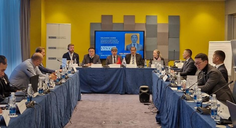 Co-ordinator for OSCE Economic and Environmental Activities wraps up visit to Kyrgyzstan by kicking off a training course on virtual assets