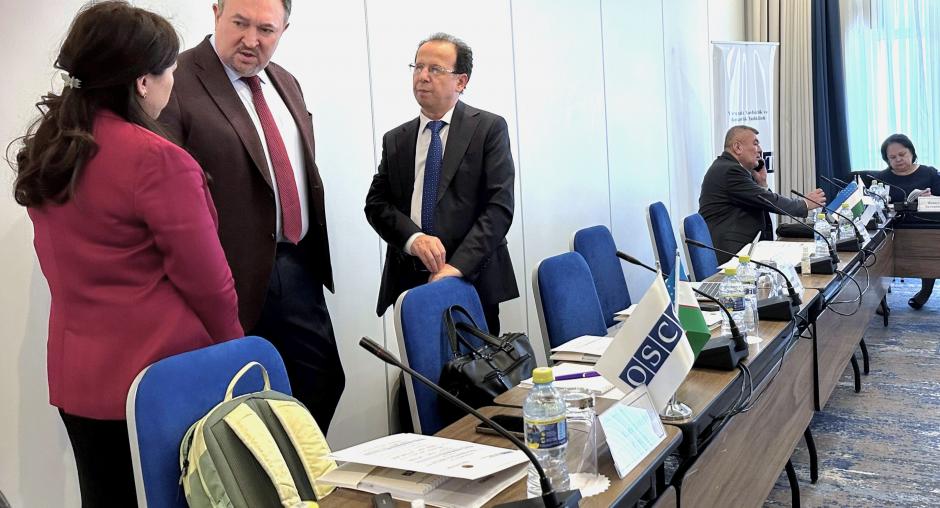 OSCE PCUz holds roundtable with Constitutional Court on expert analysis of the framework for constitutional review in Uzbekistan