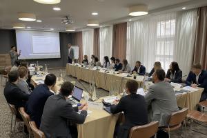 Participants of the OSCE's first training courses in Moldova on money laundering related to virtual assets, 23 March 2023. (OSCE/Maksym Dragunov)