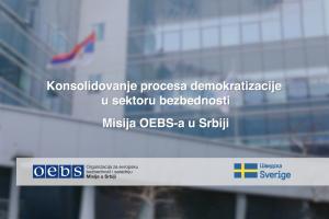 Thumbnail for the video "Consolidating the Democratization Process in the Security Sector in Serbia"
 (OSCE)
