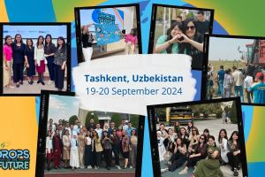 After engagements in Tajikistan and Kazakhstan, the “Drops of the Future” journey continued to Tashkent, Uzbekistan, where OSCE organized the third edition of the series, hosted by the Turin Polytechnic University in Tashkent.  