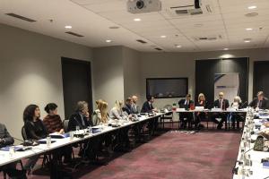 OSCE-supported Workshop on INTERPOL’s awareness-raising and basic training course on its systems, held in Podgorica on 6 and 7 November 2019. (OSCE/Nađa Bobičić)