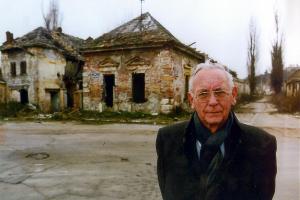 The Max van der Stoel Award is presented by the Government of the Netherlands every two years. It honours the memory of distinguished Dutch statesman and the first OSCE High Commissioner on National Minorities, Max van der Stoel (seen here in Vukovar, Croatia).  (OSCE)