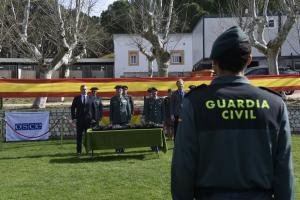 Opening ceremony, specialized canine team instructor course the Guardia Civil’s Dog Training Centre (CADEPE), Madrid, 21 March 2023. (Guardia Civil)