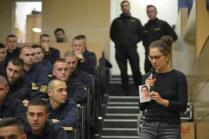 Participants of the training course on gender-responsive policing of violence against women and girls. (Sarajevo Police Academy/Džanan Kišmetović)