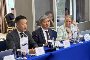 Co-ordinator of OSCE Economic and Environmental Activities (OCEEA) Ambassador Bakyt Dzhusupov during his visit to Mongolia (OSCE)