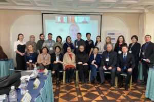Participants of the OSCE Workshops on Youth Crime and Drug Use Prevention in Nur-Sultan, 12 April 2022.  (OSCE/Oksana Kim)