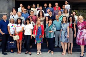 Participants during a specialized training course on appropriate and effective responses to gender-based violence for criminal justice practitioners, Plovdiv, 14 June 2019.
 (Steven Dorn)