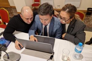 Participants of a workshop on cryptocurrency investigations held in Astana, Kazakhstan (OSCE)