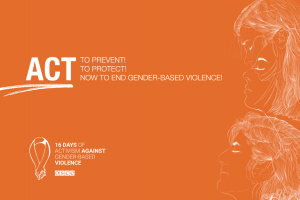 16 days of activism against gender-based violence. (OSCE)
