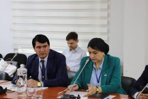 Participants in an OSCE workshop on a national competency framework and training strategy on cybercrime and electronic evidence, Dushanbe, 1 May 2025. (OSCE/Atodzhon Salibaev)