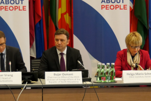 OSCE 2023 Chairpersonship: Press Conference by OSCE CiO Osmani and OSCE Secretary General Helga Maria Schmid (OSCE)