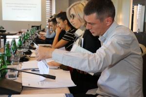 Participants of the workshop on identifying victims of human trafficking in migration flows organized jointly by the OSCE Office of the Special Representative and Co-ordinator for Combating Trafficking in Human Beings (OSR/CTHB) and the OSCE’s field operations in South-Eastern Europe, Sarajevo, 18 July 2019. (OSCE Mission to Bosnia and Herzegovina)