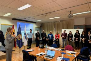 OSCE and the Spanish National Police train Mediterranean border security officers on gendered aspects of cross-border crimes in Madrid, on 30 and 31 October. (OSCE)