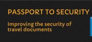 Infographic on Passport Security and efforts to improve Travel Document security.
