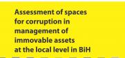 The Municipal Anti-corruption Initiative (MAI) of the OSCE Mission to Bosnia and Herzegovina, launched in 2018 as part of the Mission’s programmatic focus to fight corruption at all government levels.