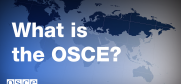 With 57 participating States in North America, Europe and Asia, the OSCE is the world’s largest regional security organization.
