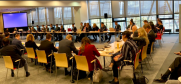 Participants and experts attending the side event on AI at the Human Dimension Implementation Meeting, in Warsaw, Poland, on 18 September 2019. (OSCE)