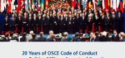Cover of 20 Years of OSCE Code of Conduct  on Politico-Military Aspects of Security. (OSCE)