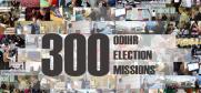 INFOGRAPHIC: The local elections in Ukraine on 25 October 2015 is the 300th time that ODIHR has observed elections since establishing its comprehensive election observation methodology.