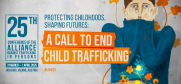 The 25th Alliance against Trafficking in Persons Conference will take place in Vienna and online (upon registration) on 31 March-1 April 2025 (illustration by OSCE, inspired by an artwork of Laurent Ziegler) (OSCE)