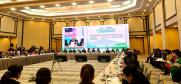 Participants in the Forum of Women Farmers "Digitalization and New Technologies – Success Way of Farmer Women", Tashkent, 28 February 2023
 (OSCE/Victoria Romano)