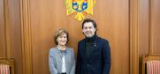 During her official visit to Moldova, OSCE Representative on Freedom of the Media Teresa Ribeiro met with amongst others Deputy Prime Minister and Minister of Foreign Affairs and European Integration Nicu Popescu  (Igor Schimbător)