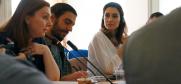 Participants at the "Cyprus Dialogue", hosted by the Office of the OSCE Representative on Freedom of the Media, in Nicosia, Cyprus, 25 April 2017. (OSCE/Gunnar Vrang)