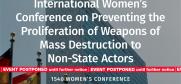 1540 Women's conference, Bangkok, 25-27 February 2019. Update: This event has been postponed until further notice. (OSCE)