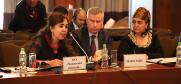Tajik civil society representatives at the seminar on criminal justice responses to terrorism, Dushanbe, 8 October 2019. (OSCE/Munira Shoinbekova)