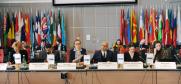 Experts at the roundtable on the impact of artificial intelligence on freedom of expression, organized by the OSCE Representative on Freedom of the Media, in Vienna, 10 March 2020. (OSCE/Micky Kroell)