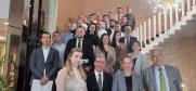 Pjesëmarrësit në takimin e fundit të serisë së trajnimeve për vlerësimin e rreziqeve në prokurimet publike, organizuar nga Prezenca e OSBE-së në Shqipëri dhe Autoriteti Italian Kundër Korrupsionit, Tiranë, 6 qershor 2023. 
 (OSCE)