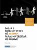 Ballina e raportit "Qasja e komuniteteve në arsimin parauniversitar në Kosovë" (OSCE/Yllka Fetahaj)