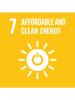 UNSDG 7: Ensure access to affordable, reliable, sustainable and modern energy for all