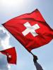 Swiss flags. Switzerland chairs the OSCE in 2014. (FDFA, Presence Switzerland)