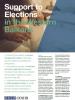cover: Support to Elections in the Western Balkans Factsheet (OSCE)
