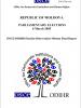 Cover for the publication on Parliamentary Elections in Moldova, 6 March 2005: Final Report. (OSCE)