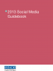 Cover of the 2013 Social Media Guidebook (OSCE)