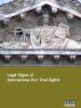 Front cover of the Legal Digest of International Fair Trial Rights (OSCE)