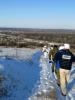 SMM members assess the possible presence of mines/unexploded ordnance (UXO) together with the Joint Centre for Control and Co-ordination (JCCC) in eastern Ukraine, 31 January 2017.  (OSCE/Baiysh Kalchaev)