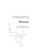 Cover of "Empowering women in politics", 2nd edition (OSCE)