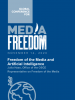Cover of the police paper on freedom of the media and artificial intelligence. (OSCE)