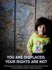 Cover of 'You are displaced, your rights are not' (OSCE)