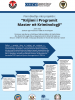 Faqja e parë e "Përmbledhje mbi projektin Krijimi i Programit Master në Kriminologji” (OSCE)