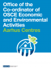 cover for the Factsheet on the Aarhus Centres (OSCE)