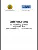 Thumbnail cover of the Guidelines on handling public requests for environmental information (OSCE)
